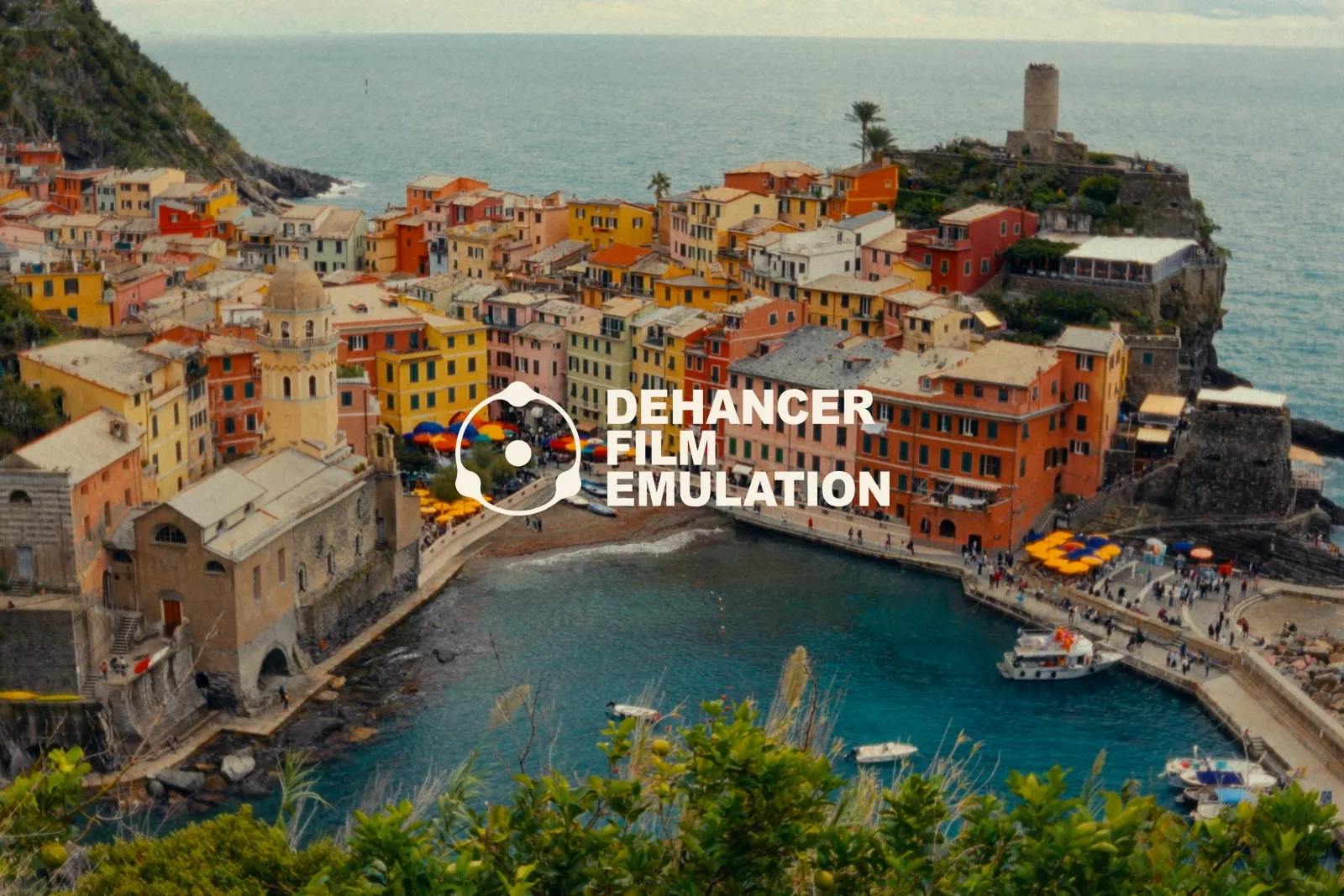 Film-graded footage with Dehancer color emulation